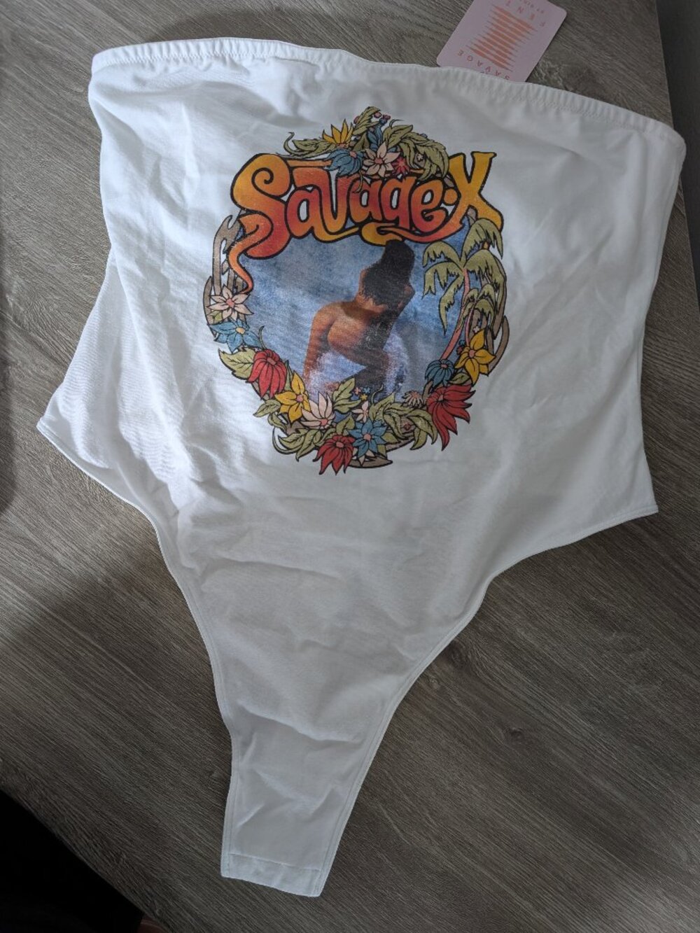 NWT Savage X Fenty Summer Heat Bodysuit Teddy - Large